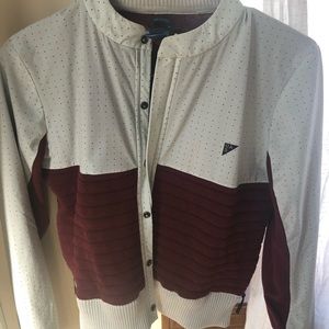 Under Armour zip/button up track jacket- sz: xs